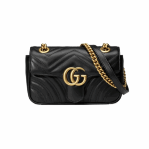 GUCCI GG MARMONT MINI BAG - BLACK