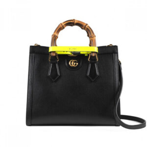 GUCCI DIANA MEDIUM TOTE BAG - BLACK