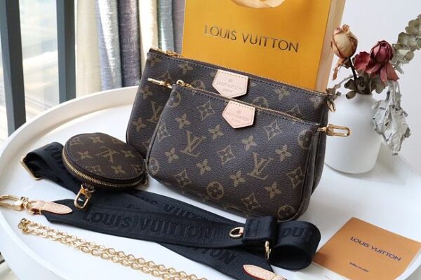 LOUIS VUITTON MULTI POCHETTE IN 3 COLORS